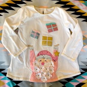 Mudpie 4t Santa outfit